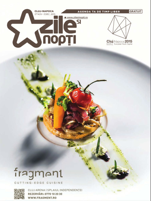 Restaurant Fragment Cluj-Napoca, revista “Zile si Nopti”